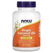 Фото товару Virgin Coconut Oil 1000 mg Фото товару NOW Foods, Coconut Oil, Кокосова олія першого віджиму, 120 капсул