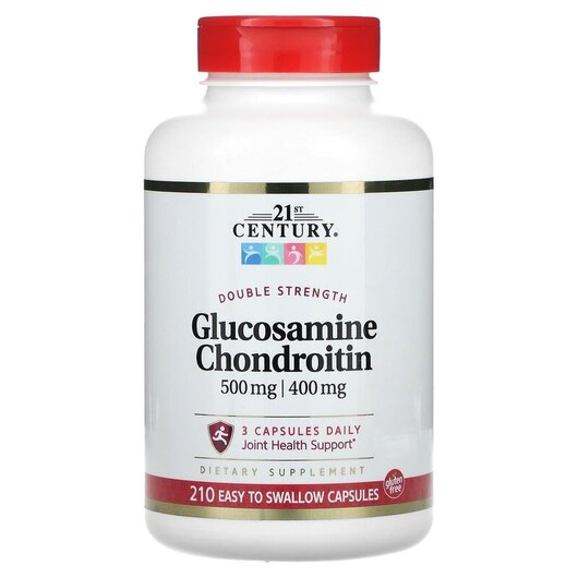 Основное фото товара Glucosamine Chondroitin Double Strength Основное фото товара Glucosamine Chondroitin Double Strength, Глюкозамин Хондроитин, 2