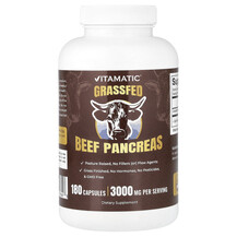 Підтримка підшлункової Grassfed Beef Pancreas, 500 mg