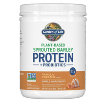 Plant-Based Sprouted Barley Protein + Probiotics Powder