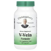 Підтримка вен ніг V-Vein Formula 500 mg Christopher's
