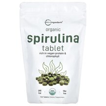 Organic Spirulina Tablet Спирулина Micro Ingredients
