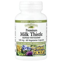 Premium Milk Thistle 160 mg Расторопша Natural Factors
