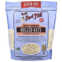 Вівсяні пластівці Rolled Oats Whole Grain Bob's Red Mill Вівсяні пластівці Rolled Oats Whole Grain Bob's Red Mill