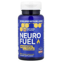 Neuro Fuel Поддержка мозга Natural Stacks 60 капсул