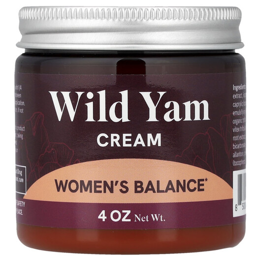 Основне фото товару Wild Yam Cream Основне фото товару SMNutrition, Wild Yam Cream, Крем, 1 шт