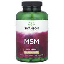 MSM Joint Health 250 mg Метилсульфонилметан МСМ Swanson MSM Joint Health 250 mg Метилсульфонилметан МСМ Swanson