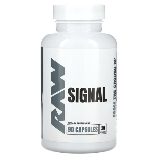 Основное фото товара Raw Nutrition, Тестостероновый бустер, Signal, 90 капсул