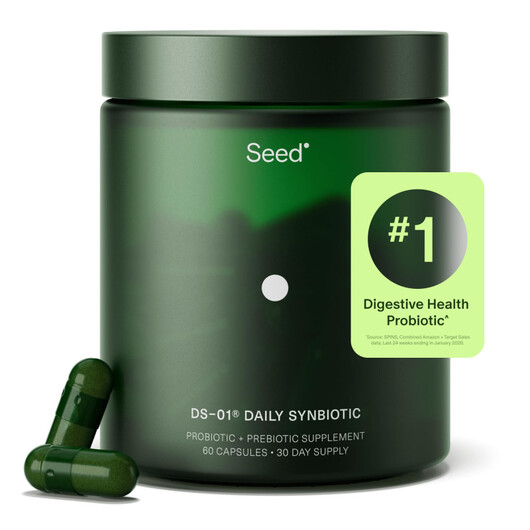 Основне фото товару Seed, DS-01 Daily Synbiotic, Пребіотики, 60 капсул