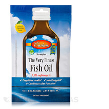 Омега 3 The Very Finest Fish Oil Packets 1600 mg Lemon