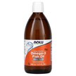 Фото товара Omega 3 Fish Oil Lemon Flavored Фото товара NOW Foods, Омега 3, Omega 3 Fish Oil, 500 мл
