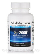 Вітамін D3 D3-2000 NuMedica 120 капсул Вітамін D3 D3-2000 NuMedica 120 капсул