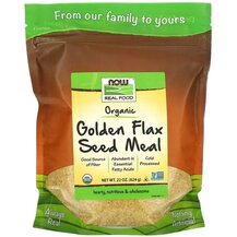 Лляна олія Real Food Golden Flax Seed Meal 1 NOW Foods Лляна олія Real Food Golden Flax Seed Meal 1 NOW Foods