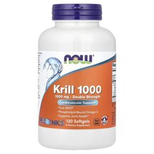 Neptune Krill 1000 Масло Антарктического Криля NOW Foods