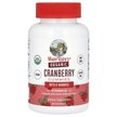 Фото товару Organic Cranberry Gummies with D-Mannose, Журавлина, 60 таблеток