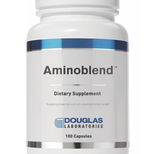 Основне фото товару Aminoblend Основне фото товару Douglas Laboratories, Aminoblend, Амінокислоти, 100 капсул