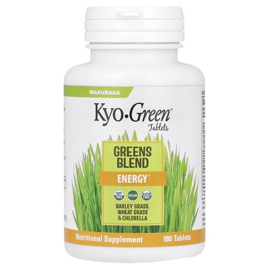 Основне фото товару Kyo-Green Phytonutrient Source Energy Основне фото товару Kyo-Green Phytonutrient Source Energy, Енергетичний напій, 180 та