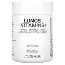 Підтримка органів дихання Vitamins Lungs CodeAge 90 капсул Підтримка органів дихання Vitamins Lungs CodeAge 90 капсул
