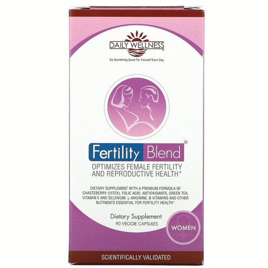 Основное фото товара Fertility Blend for Women Основное фото товара Добавка для женского продородия, Fertility Blend, 90 капсул