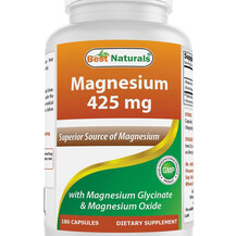 Магній Magnesium Best Naturals 180 капсул