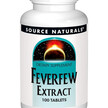 Фото товара Source Naturals, Пиретрум, Feverfew Extract, 100 таблеток