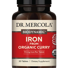 Biodynamic Iron from Organic Curry Железо Dr. Mercola