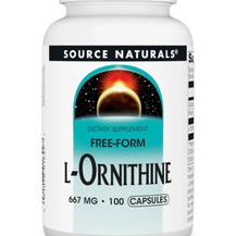 L-Ornithine L-Орнитин Source Naturals 100 капсул
