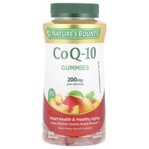 Коензим CoQ10 CoQ-10 Gummies Peach Mango 200 mg Nature's