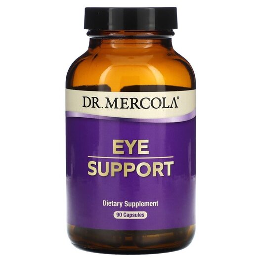 Основне фото товару Dr. Mercola, Eye Support, Підтримка здоров'я зору, 90 капсул