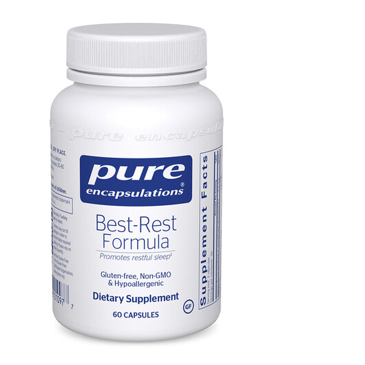 Основне фото товару Pure Encapsulations, Best-Rest Formula, Підтримка стресу, 60 капс