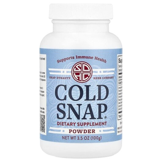 Основне фото товару Cold Snap Powder Основне фото товару Snap Dynasty, Cold Snap Powder, Підтримка імунітету, 100 г