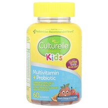 Kids Probiotics Multivitamin + Probiotic Peach-Orange