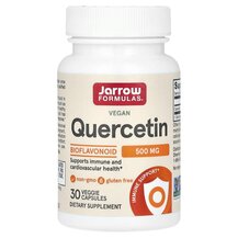Кверцетин Vegan Quercetin 500 mg Jarrow Formulas 30 капсул