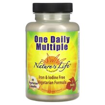 One Daily Multiple Мультивитамины Natures Life 60 капсул