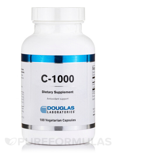 Основне фото товару C-1000 Основне фото товару Douglas Laboratories, C-1000, Вітамін C, 100 капсул