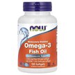 Фото товару NOW Foods, Molecularly Distilled Omega-3, Омега 3, 100 капсул