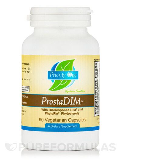 Основное фото товара ProstaDIM Основное фото товара Priority One, Поддержка простаты, ProstaDIM, 90 капсул
