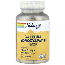 Кальцій Calcium Hydroxyapatite 250 mg Solaray 120 капсул