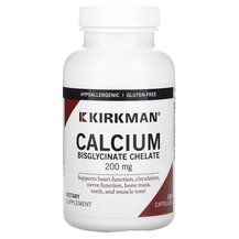 Calcium 200 mg w/o Vitamin D Hypoallergenic Кальций Calcium 200 mg w/o Vitamin D Hypoallergenic Кальций