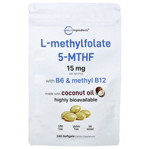 Метилфолат L-Methylfolate Micro Ingredients 240 капсул