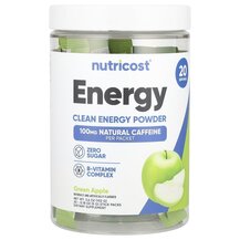 Енергетичний напій Energy Clean Energy Powder Green Apple Енергетичний напій Energy Clean Energy Powder Green Apple