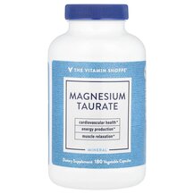 Magnesium Taurate Магний Таурат TheVitaminShoppe Magnesium Taurate Магний Таурат TheVitaminShoppe