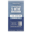 Фото товара L-Methylfolate 5-MTHF plus Methyl B-12 Фото товара Метилфолат, L-Methylfolate 5-MTHF plus Methyl B-12, 60 капсул