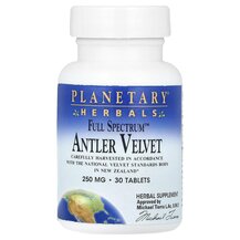 Оленячий ріг Antler Velvet Planetary Herbals 30 таблеток Оленячий ріг Antler Velvet Planetary Herbals 30 таблеток