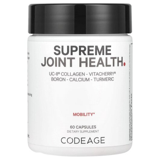 Основное фото товара CodeAge, Поддержка суставов, Mobility Supreme Joint Health, 60 ка