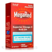 MegaRed Superior Omega-3 Krill Oil 500 mg Extra Strength