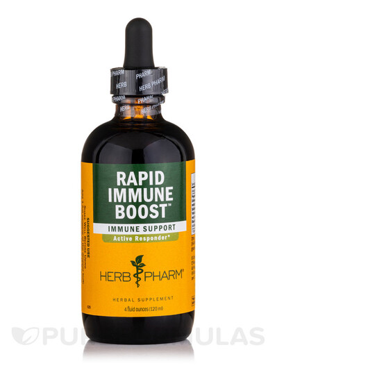 Основное фото товара Rapid Immune Boost Основное фото товара Herb Pharm, Поддержка иммунитета, Rapid Immune Boost, 120 мл