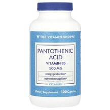 Pantothenic Acid Vitamin B5 Витамин B TheVitaminShoppe Pantothenic Acid Vitamin B5 Витамин B TheVitaminShoppe