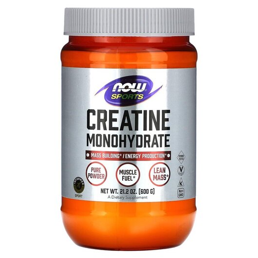 Основное фото товара NOW Foods, Креатин, Sports Creatine Monohydrate, 600 г