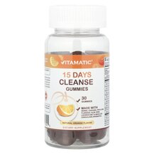 Детокс та очищення 15 Days Cleanse Gummies Natural Orange
